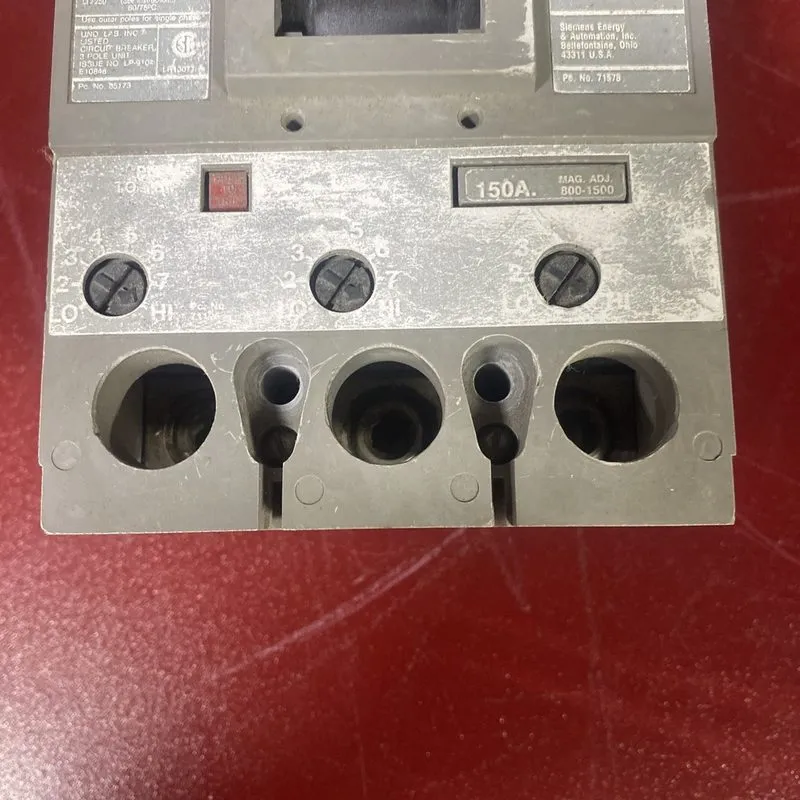 Автоматический выключатель Sentron Series Siemens FXD63B150 150 Amp 600Vac 3 Pol — фото лота 4