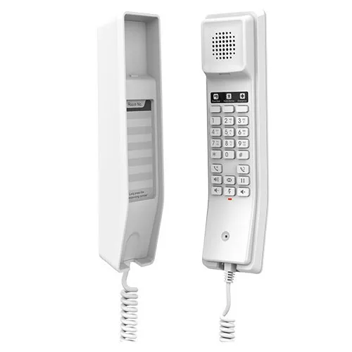 IP-телефон Grandstream GHP610W Compact Hotel IP Phone with Wi-Fi 6 White — фото лота 1