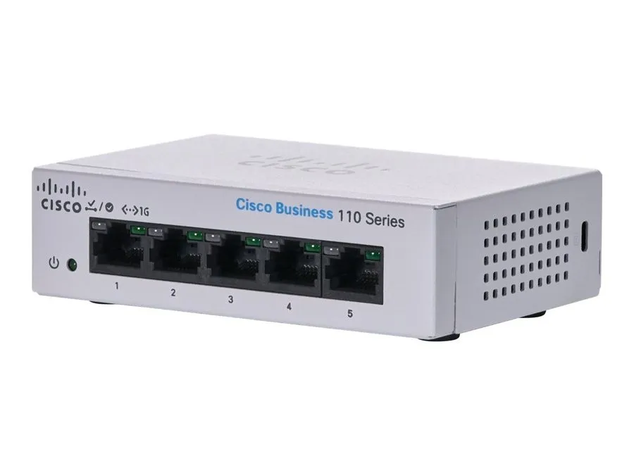 Коммутатор Cisco CBS110-5T-D-EU Switch