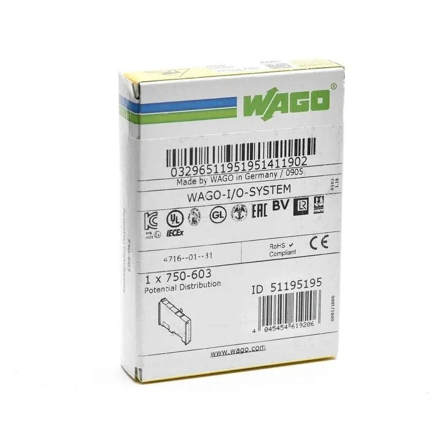 ПЛК WAGO 750-603 PLC Module