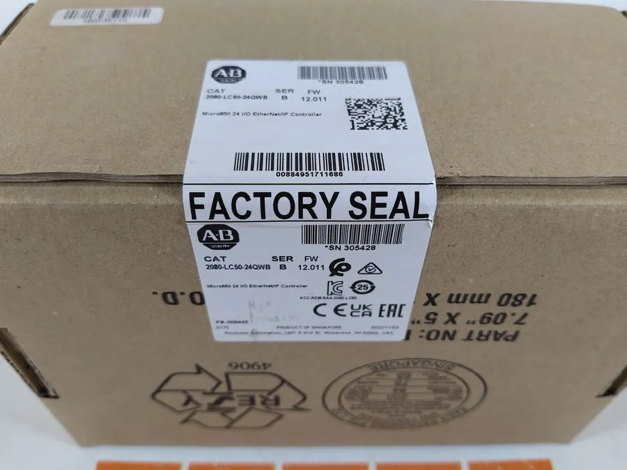 ПЛК Allen-Bradley 2080-LC50-24QWB AB Micro850 EtherNet/IP Controller TX