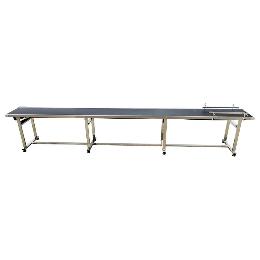 Конвейер 4 Rows Conveyor Ramp Unpowered Roller Conveyor Ramp 15.7in Width 78.7" 