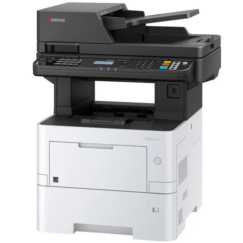Лазерный принтер Kyocera ECOSYS M3145idn Mono Duplex MFP Laser Printer Copier w/ — фото лота 1