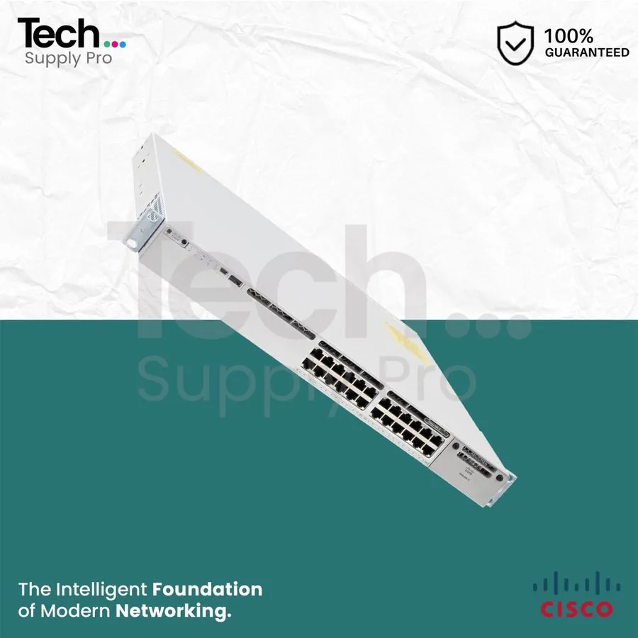 Коммутатор Catalyst C9300-24T-A 24 Port Managed PoE Network Switch