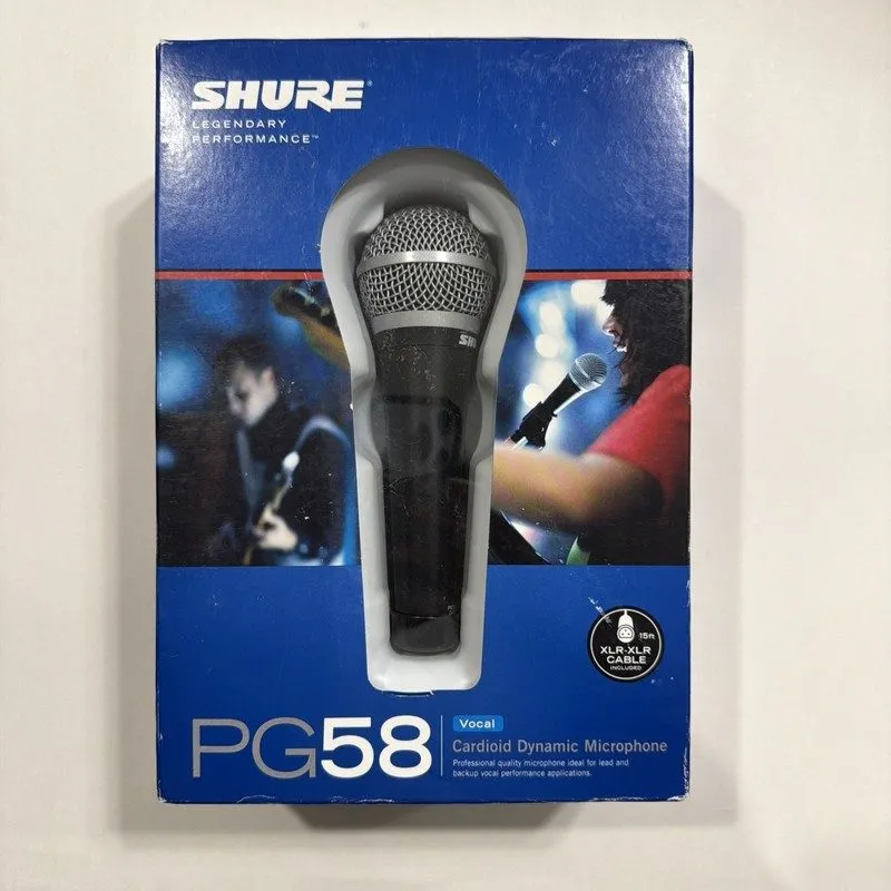 Микрофон Shure PG58 Vocal Microphone Performance Gear PG58-XLR