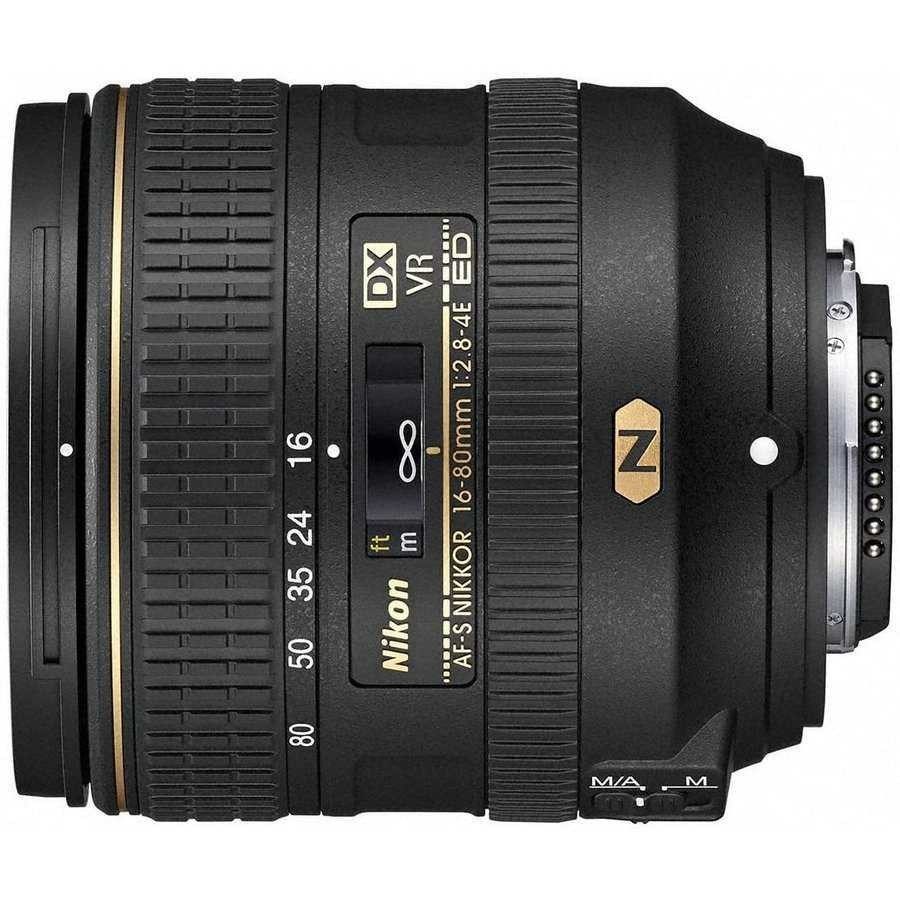 Объектив Nikon AF-S DX NIKKOR 16-80mm F2.8-4E ED VR Zoom Lens #0005