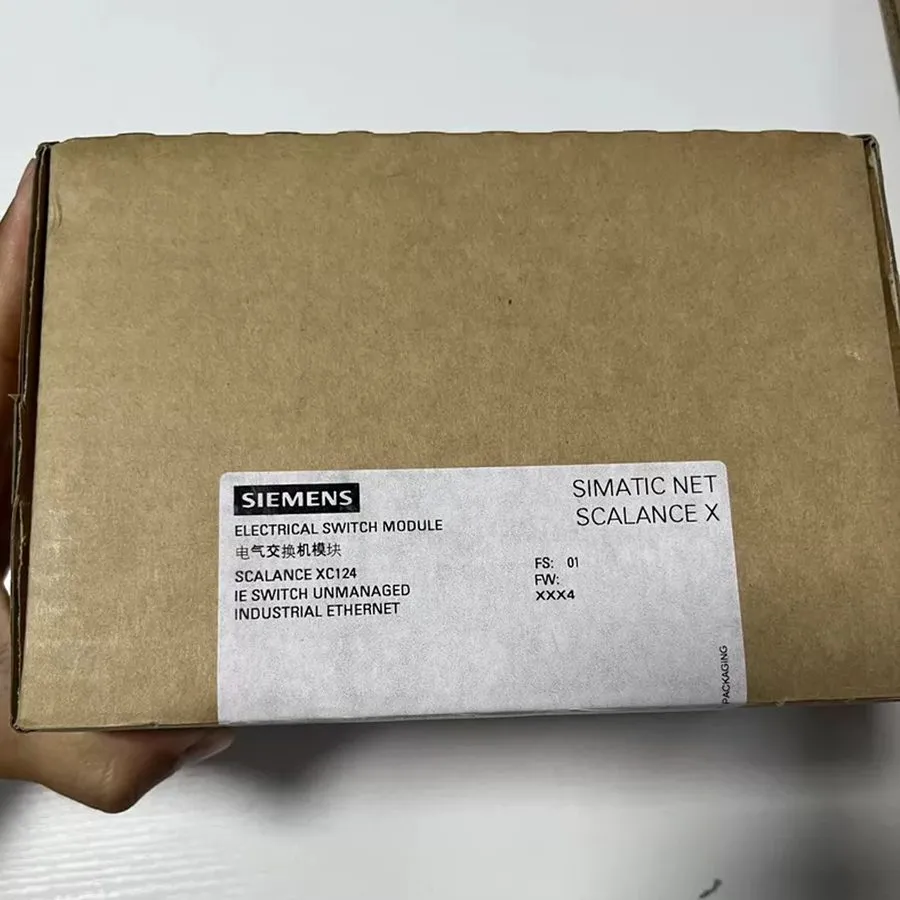 Коммутатор Siemens 6GK5124-0BA00-2AC2 XC124 24-Port Unmanaged Switch IP20 — фото лота 2