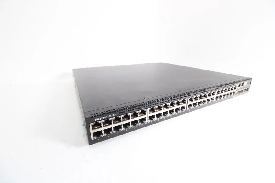 Коммутатор Dell S3148P 48-Port PoE+ Gigabit Managed Switch w/ 2x 10Gb SFP+ — фото лота 1