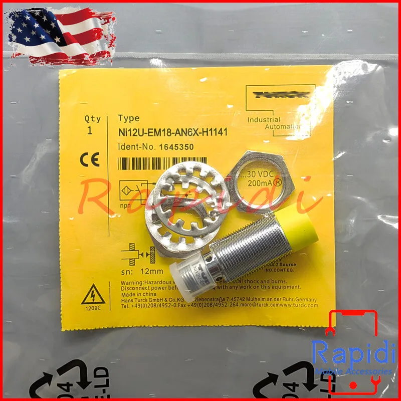 Датчик приближения TURCK Ni12U-EM18-AN6X-H1141 Proximity Switch Proximity sensor