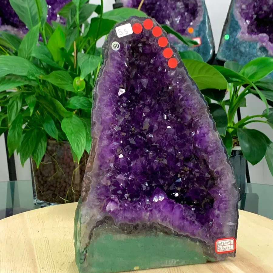 Лабораторный прибор 12.1LB TOP! Natural emerandine Gemstone quartz crystal Miner