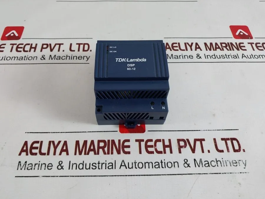 Блок питания TDK-Lambda DSP60-12 AC DC DIN Rail Power Supply 100-240VAC IN 12V 5
