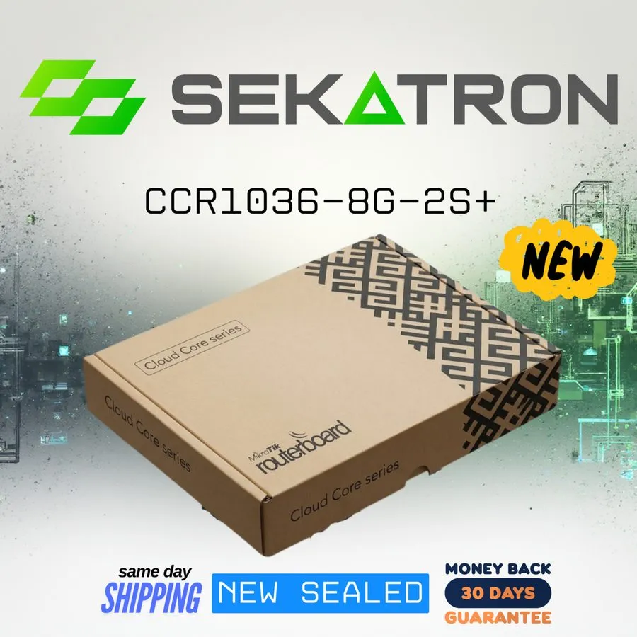 Маршрутизатор Mikrotik CCR1036-8G-2S+ 8Port Gigabit 2x SFP+ Cloud Core Router