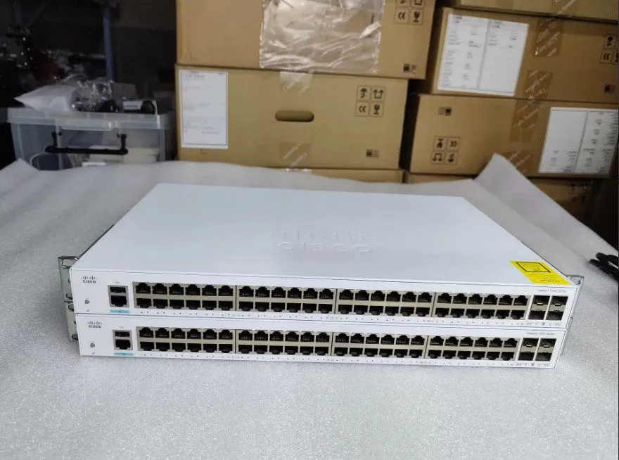 Коммутатор CISCO C1000-48T-4G-L Network Switch ship by DHL