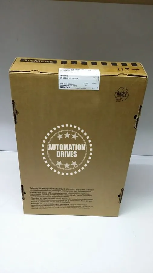 Сервоусилитель SIEMENS SIMODRIVE 611 INFEED MODULE,16/21 KW, 6SN1145-1BA00-0BA0
