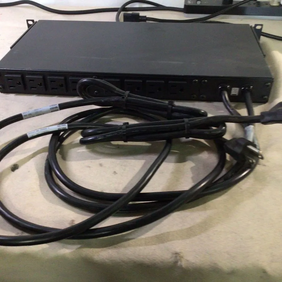 Энергооборудование APC AP7750 Rack Mount Automatic Transfer Switch ATS 8-Outlet  — фото лота 2