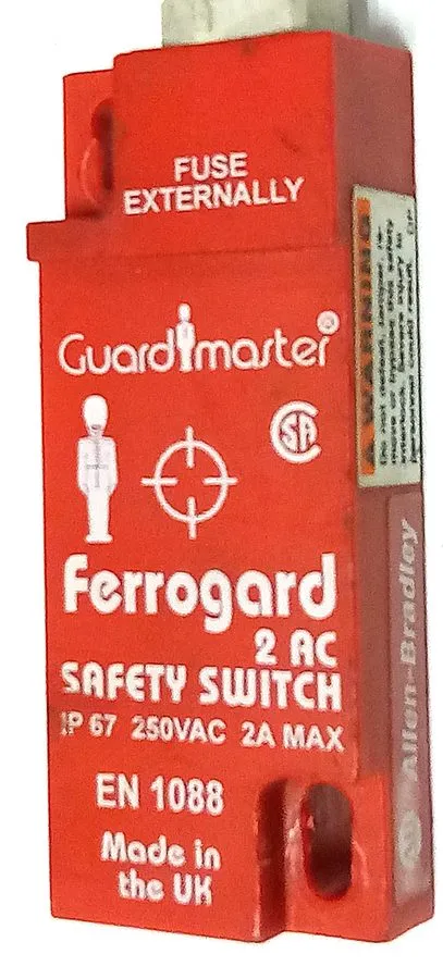 Реле безопасности Allen-Bradley 440N-G02038 Guardmaster Ferrogard 250 VAC 2 A Sa