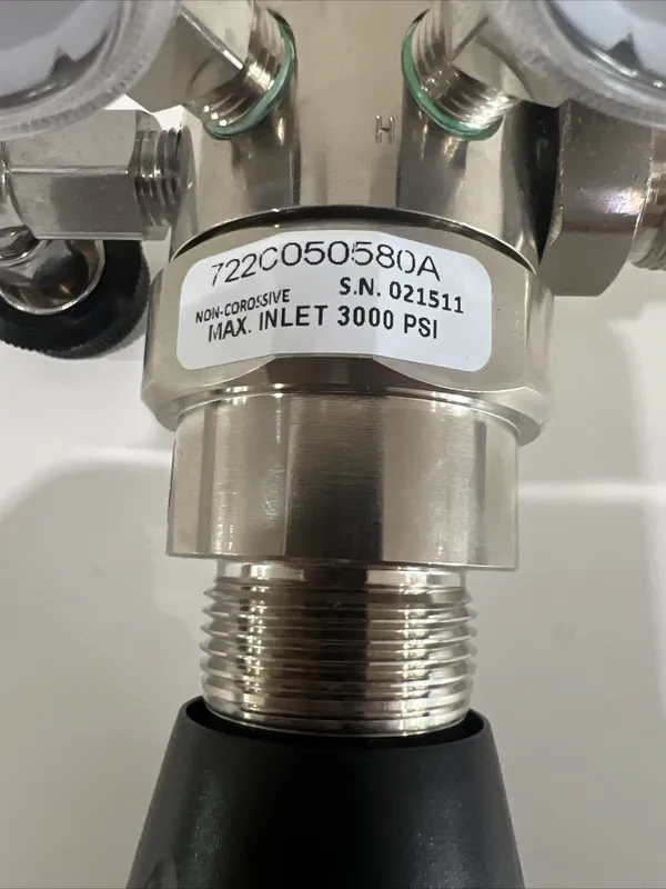 Трубопроводная арматура Harris 722C05058S Gas Regulator, Two-Stage, Chrome-Plate — фото лота 2