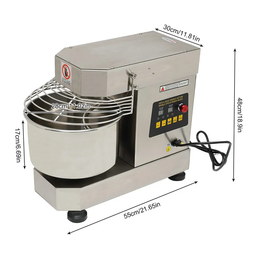 Миксер 0.88qt2-Speed Commercial Food Mixer Electric Dough Mixer Pizza Bakery Mix — фото лота 1