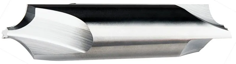 Режущий инструмент 1/2 2 FLUTE SE 45 DEGREE HH CARBIDE END MILL W/.010cr. MICRO1