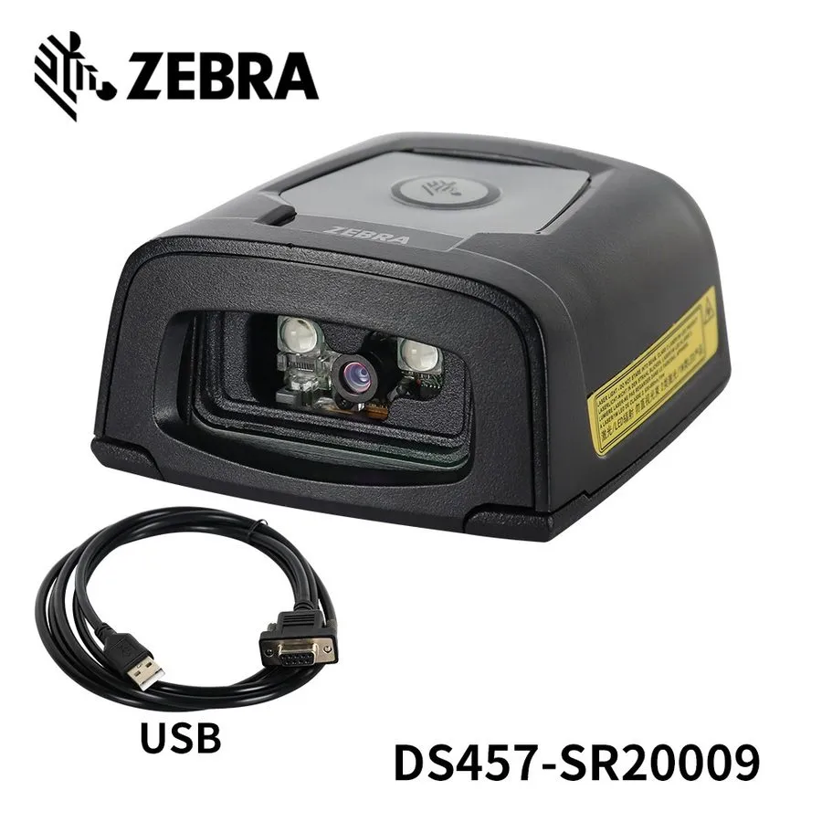 Сканер штрих-кода Zebra DS457-SR 2D USB Fixed Mount Barcode Scanner er w Cable D — фото лота 1