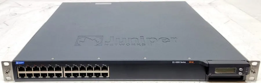 Коммутатор Juniper EX4200 24 Port Gigabit Switch 15W PoE Max 130W 2x 10G SFP EX4