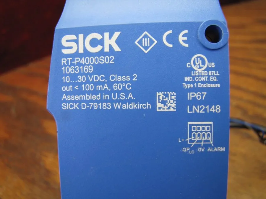 Датчик приближения Sick RT-P4000S02 Photoelectric Proximity Sensor 1063169 10-30