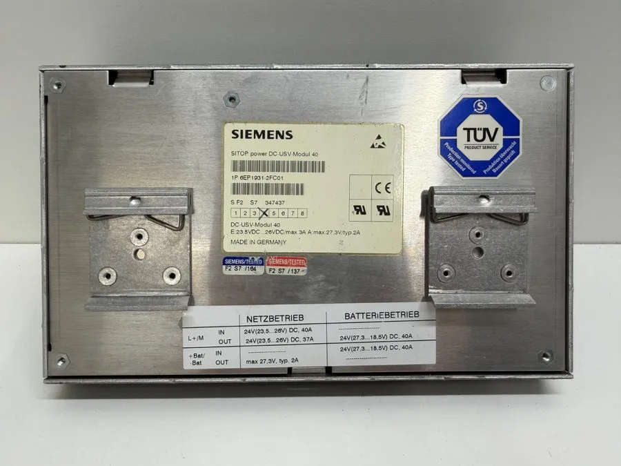 Блок питания Siemens 6EP1931-2FC01 Sitop Power Supply