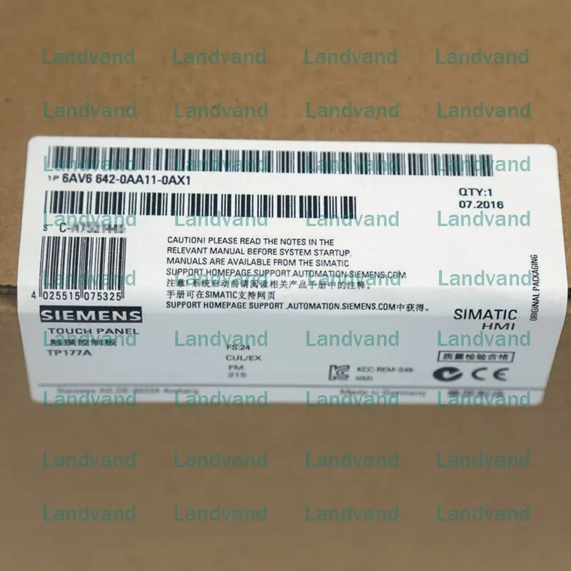 Панель оператора 6AV6642-0AA11-0AX1 HMI Touch Panel TP 177A 57