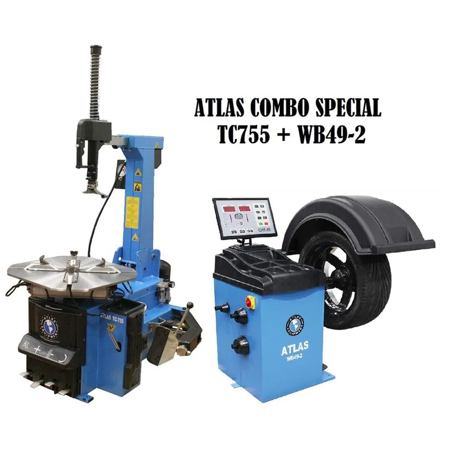 Шиномонтажный станок Atlas Automotive Equipment TC755 Rim Clamp Tire Changer + W
