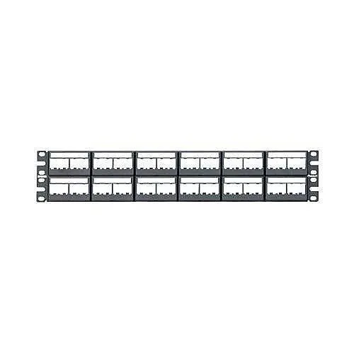 Патч-панель Panduit CP48WSBLY 2U 48-Port Mini-Com Keystone Patch Panel w/ Strain