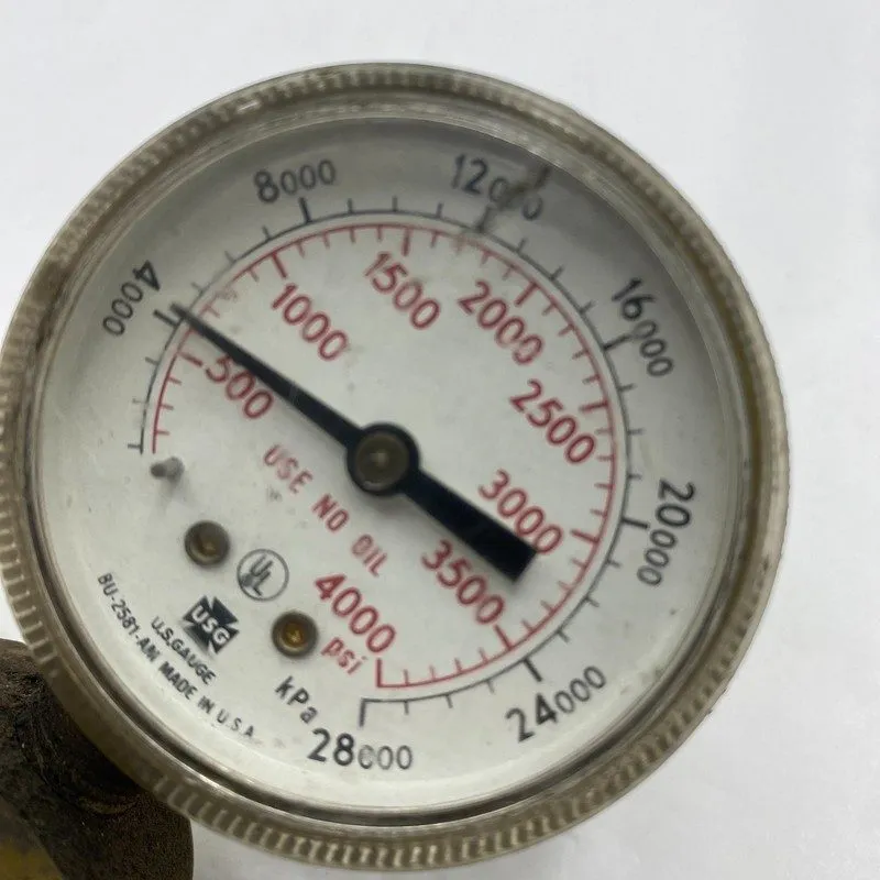 Трубопроводная арматура HARRIS MODEL 301-AR/CD60 COMPRESSED GAS REGULATOR W/ GAU