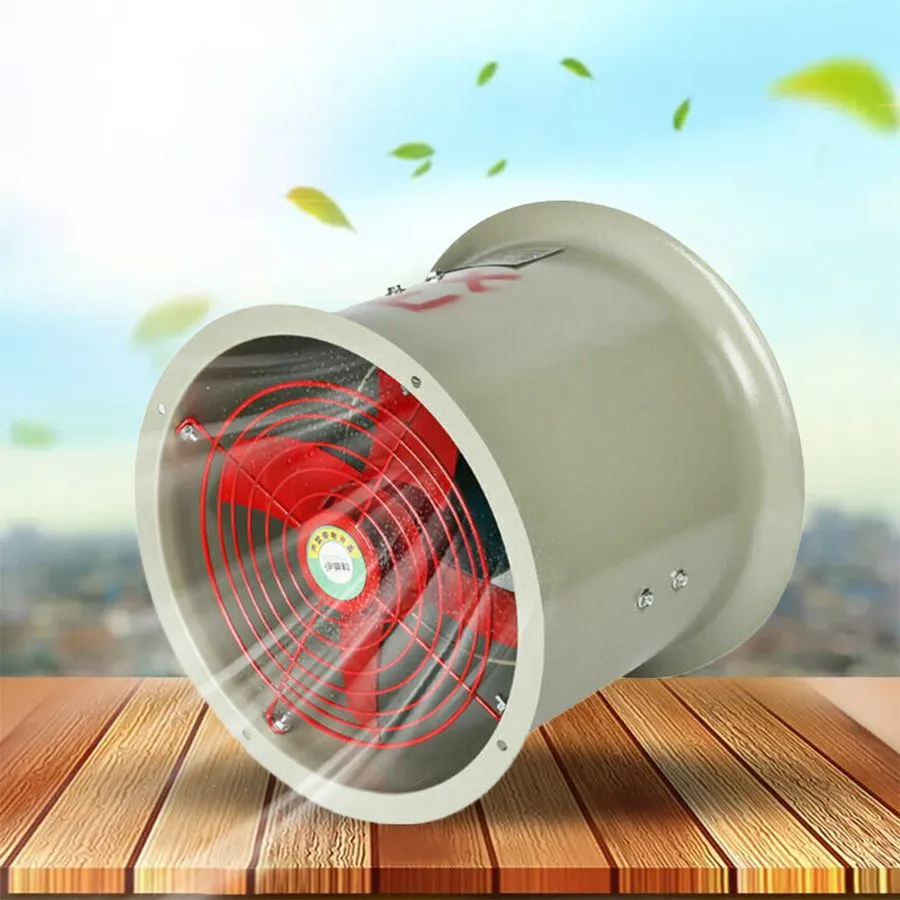 Вентилятор Extractor Fan 12'' Explosion-proof Tube Axial Duct Fan Cylinder Pipe  — фото лота 2