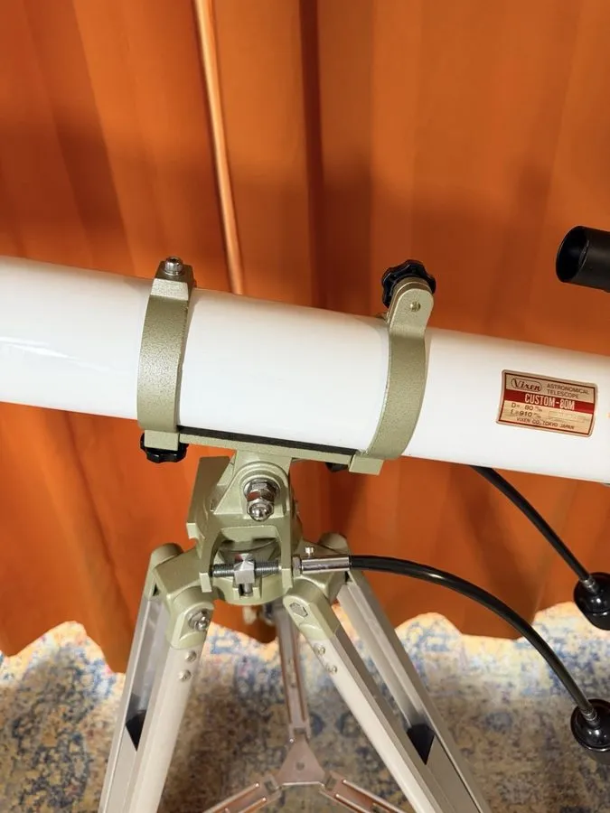 Оборудование видеонаблюдения VIXEN ASTRONOMICAL TELESCOPE CUSTOM 80M D80MM F190M — фото лота 2
