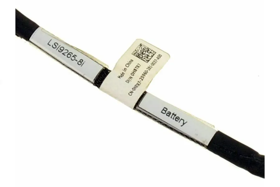 Контроллер Dell LSI MegaRaid 9265 RAID Controller Battery Cable H8TR7 0H8TR7 — фото лота 2