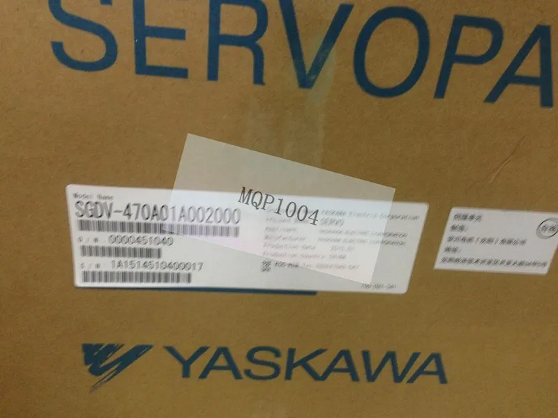 Сервопривод Yaskawa SGDV-470A01A002000