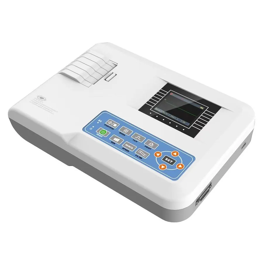 Электрокардиограф 1-Channel 12-Lead Digital EKG Machine Medical ECG100G Electroc