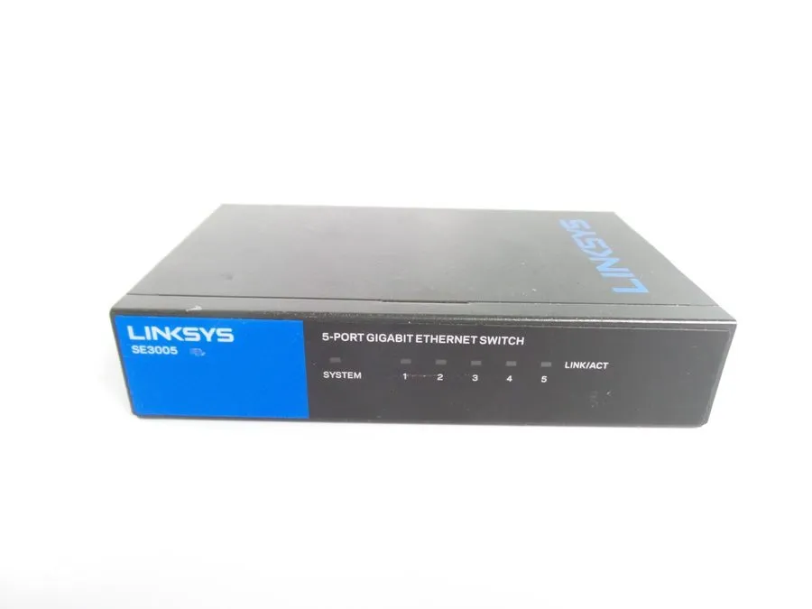 Коммутатор Linksys 5 Port Gigabit Ethernet Switch SE3005 V2