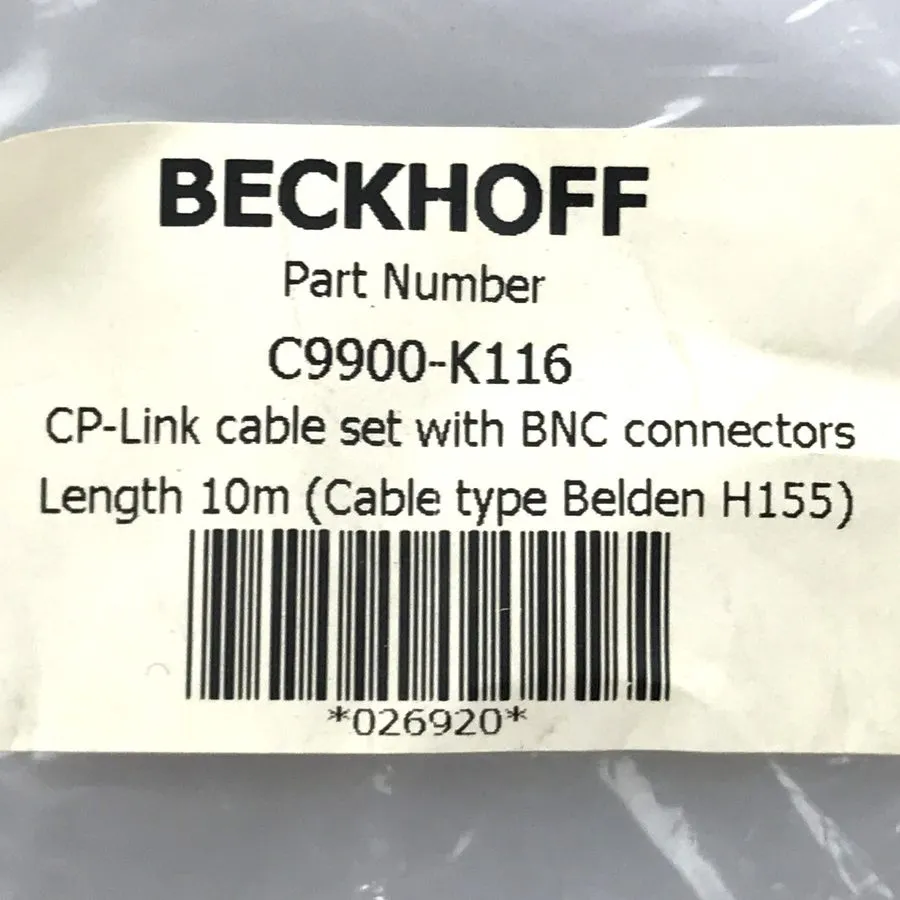 Кабель Beckhoff CP-Link Cable C9900-K116 10m box