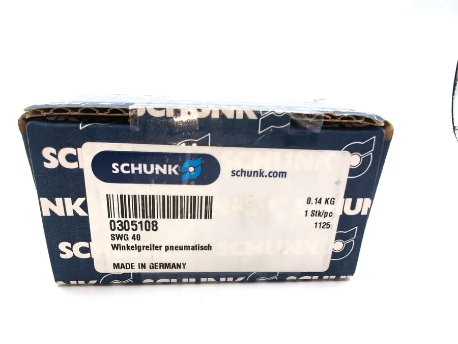 Робот schunk 0305108 SWG 40 Clamp Jaw Cylinder