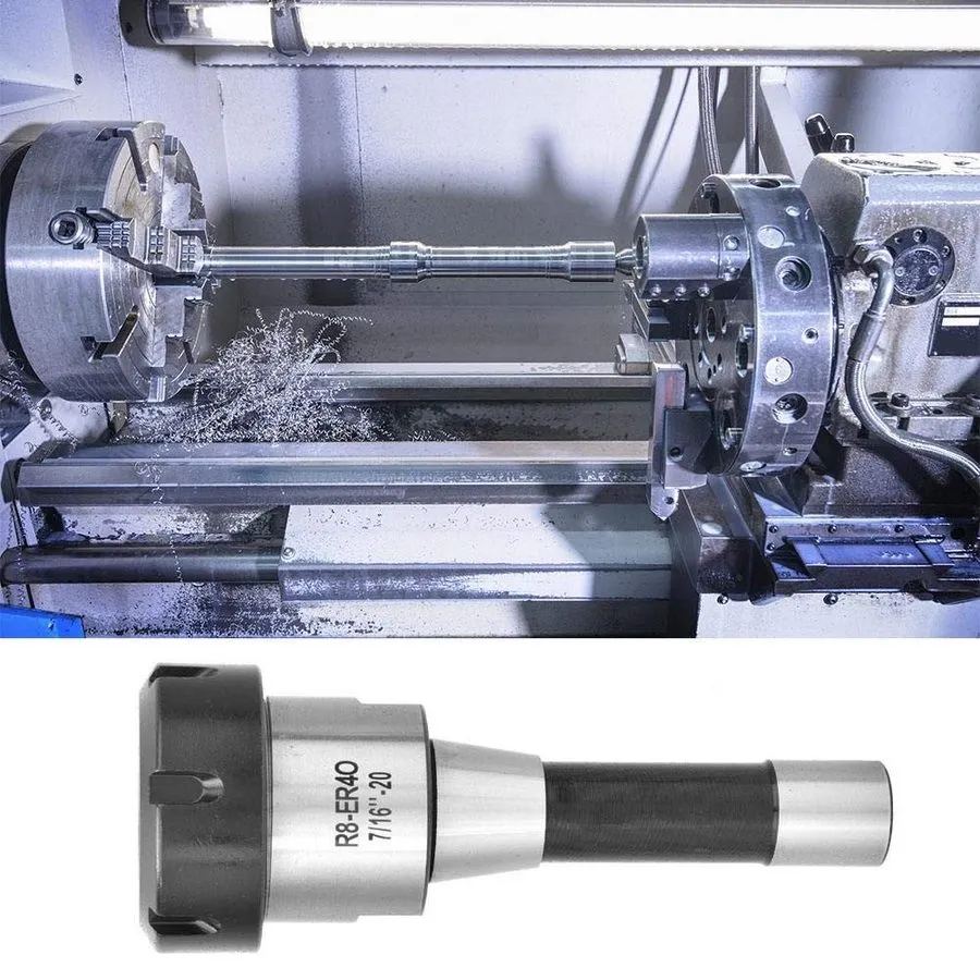 Режущий инструмент R8-ER40 7/16in-20UNF Collet Chuck Holder Milling Tool Holder 