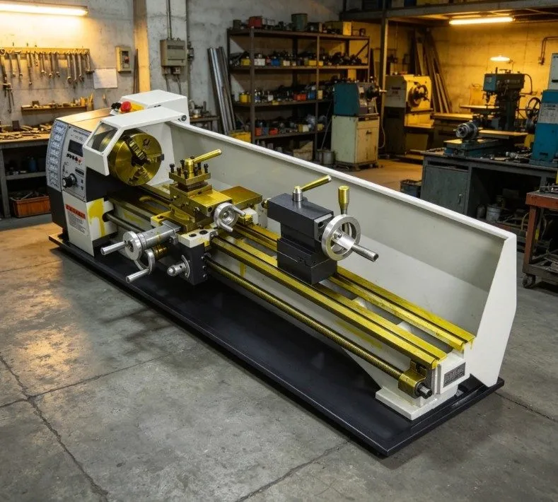 Оборудование ЧПУ 8"*32" RC-210E Precision Metal Bench Lathe Machine Metric Imper