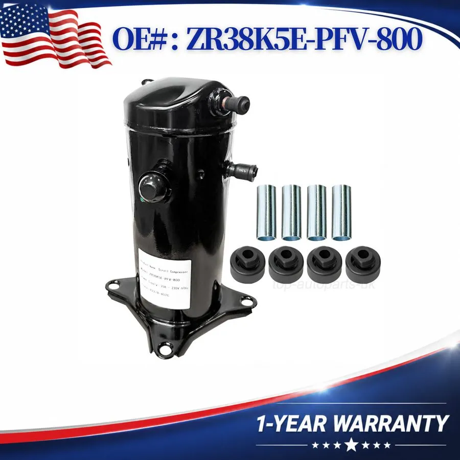 Компрессор Compressor/ Copeland ZR38K5E-PFV-800 Scroll/ HP 3-4.25/ 208-230V, 1 P