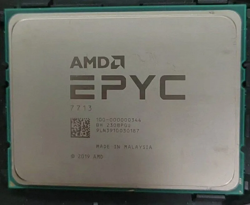 Процессор AMD EPYC Milan 7C13 64 Core 128 Thread 2.OGHZ CPU Processor EPYC 7713(