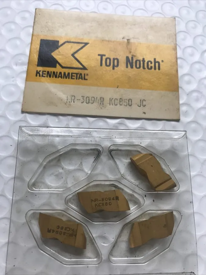 Режущий инструмент Kennametal NR3094R KCU10B Top Notch Grooving Insert — фото лота 1