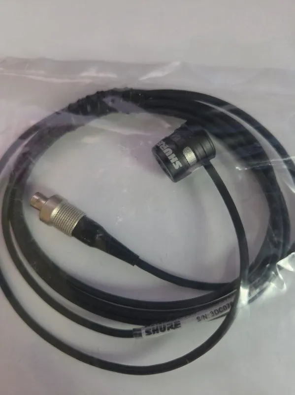 Микрофон Shure WL185m Cardioid Lavalier Microphone with TA4F Connector Black — фото лота 2