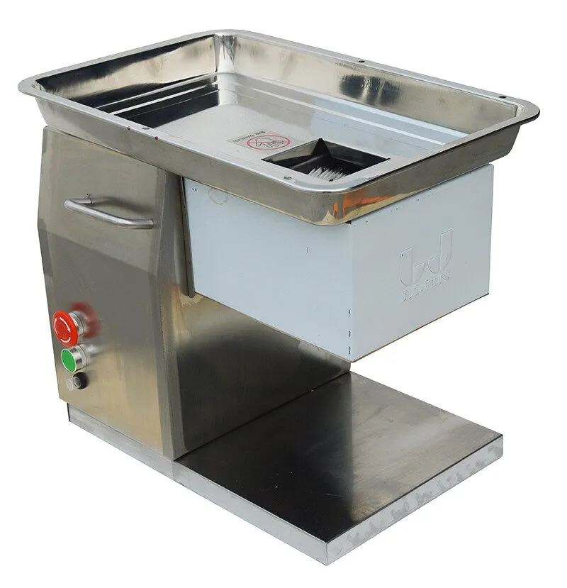 Слайсер Commercial Electric Meat Slicer Cutter with 5mm Blade Output 250kg/h 550 — фото лота 2