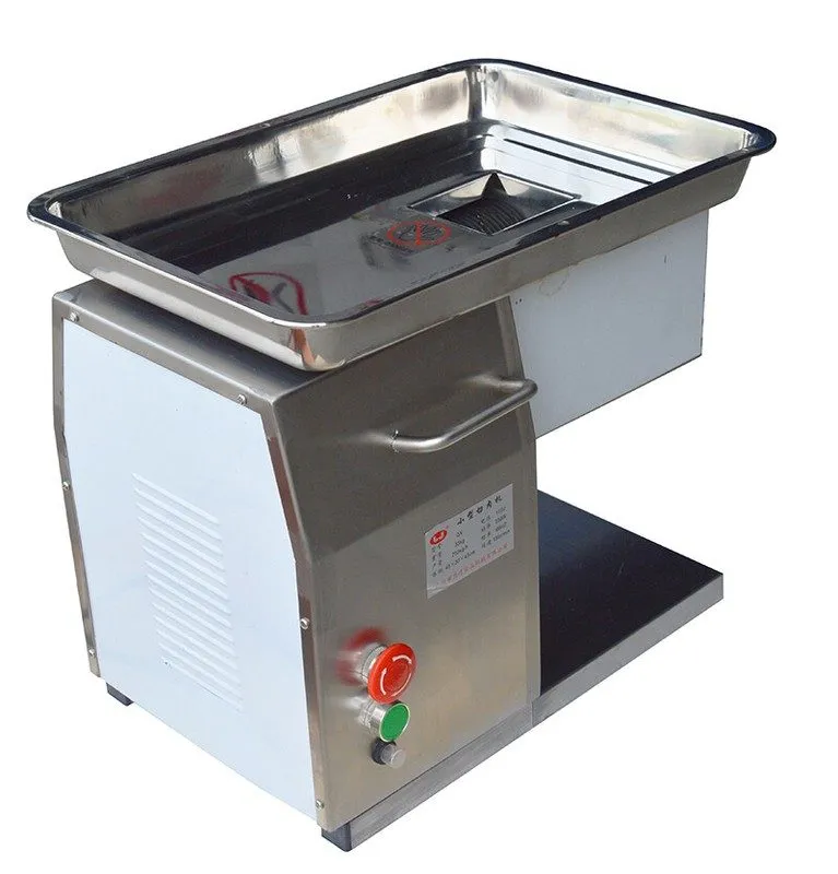 Слайсер Commercial Electric Meat Slicer Cutter with 5mm Blade Output 250kg/h 550 — фото лота 4