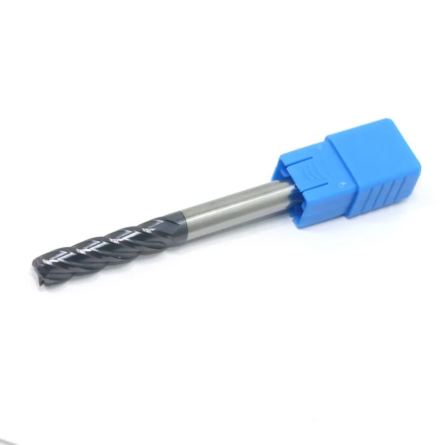 Режущий инструмент 6MM 4Flutes HRC45 Extra Long Length 100mm Tungsten Carbide En