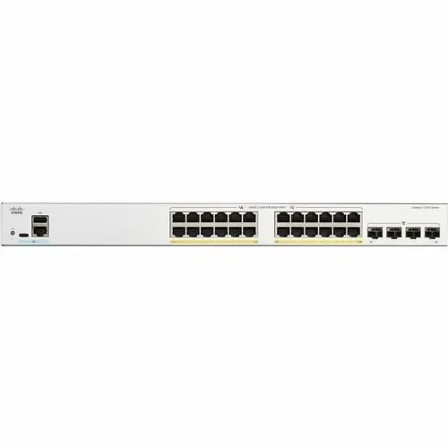 Коммутатор Cisco C1200-24FP-4G Catalyst 24 Port GE PoE+ & 4 SFP Switch