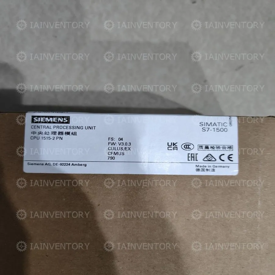 ПЛК Real Siemens 6ES7515-2AN03-0AB0